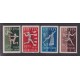 LITUANIA 1938 Yv 365A/D BOY SCOUTS SERIE COMPLETA NUEVA MINT 98 EUROS